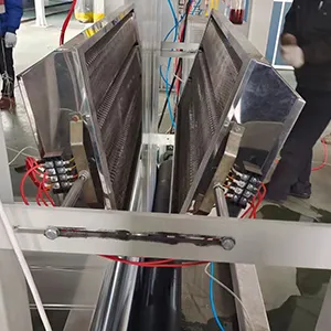 Sistema de estiramiento y termofijación