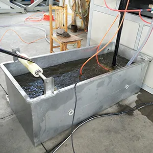 Unidad de refrigeración y dimensionamiento de agua