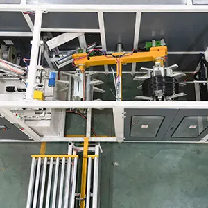 Unidad de transporte y volteo de producto terminado