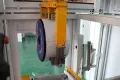 Máquina para fabricar cintas de goteo de tira continua